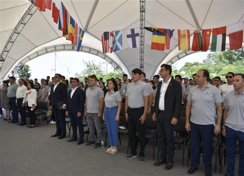 В Шуше состоялась церемония открытия III Летнего лагеря диаспорской молодежи - ФОТО