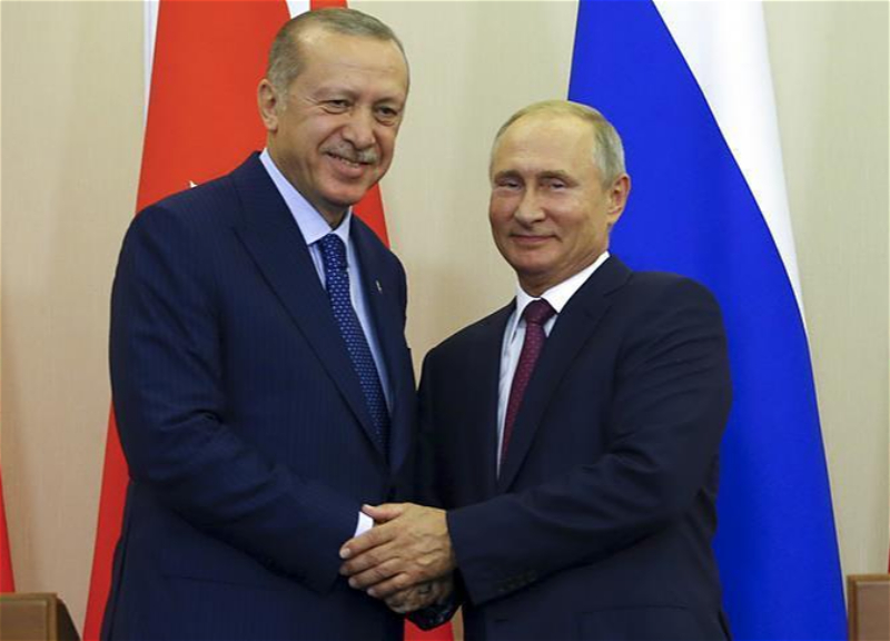 Эрдоган и Путин проведут сегодня переговоры в Сочи