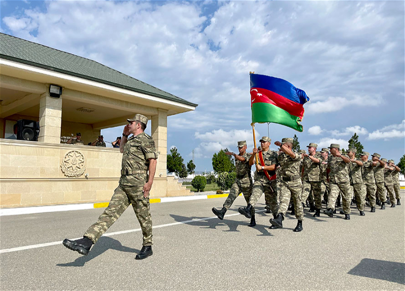 В Азербайджанской Армии состоялись церемонии принятия присяги новобранцами - ФОТО