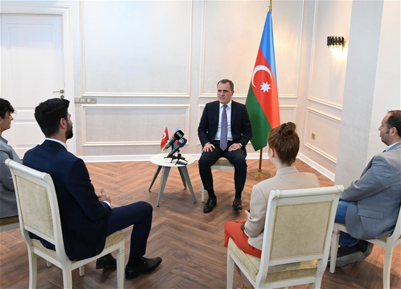Джейхун Байрамов рассказал турецким СМИ о процессах постконфликтного периода - ФОТО