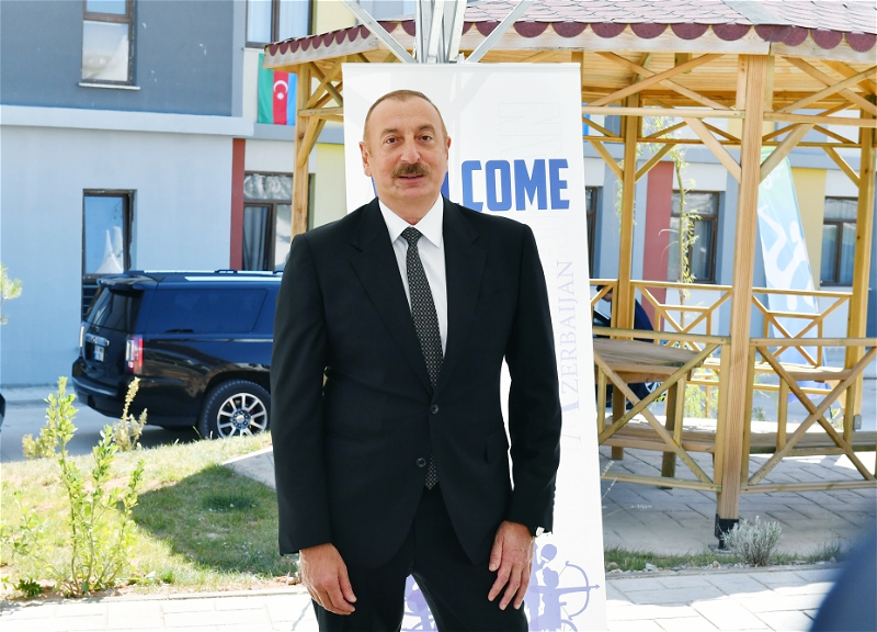 Ильхам Алиев: Победа, завоеванная на поле боя, проявит себя и в спортивных состязаниях