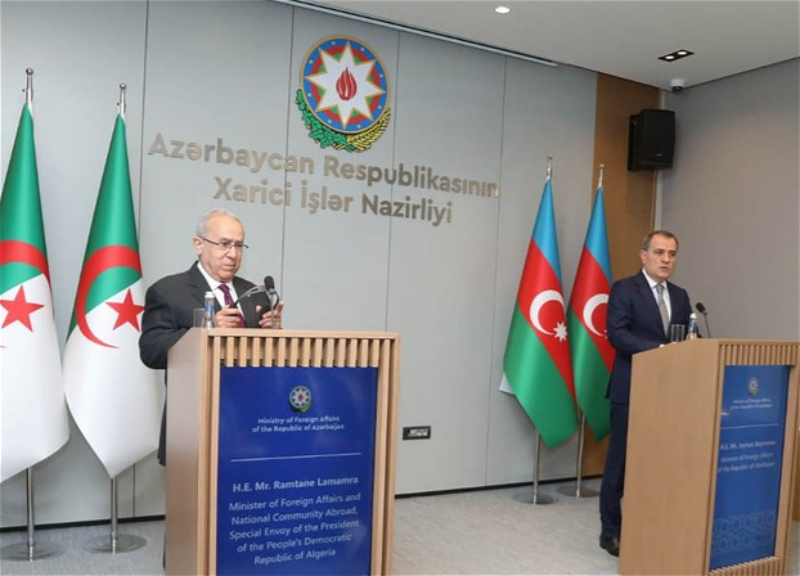 Между МИД Азербайджана и Алжира подписаны два документа
