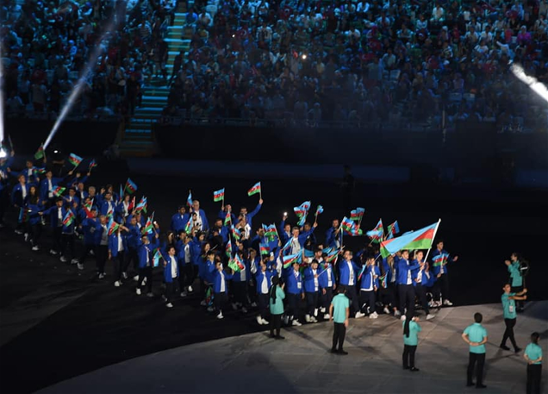 Азербайджан на церемонии открытия Исламиады - ФОТО - ВИДЕО