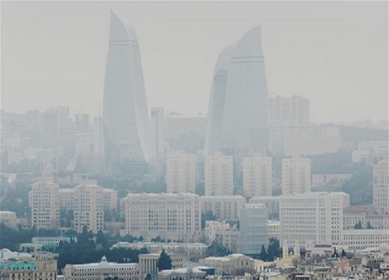 Названа причину пылевого тумана в Баку