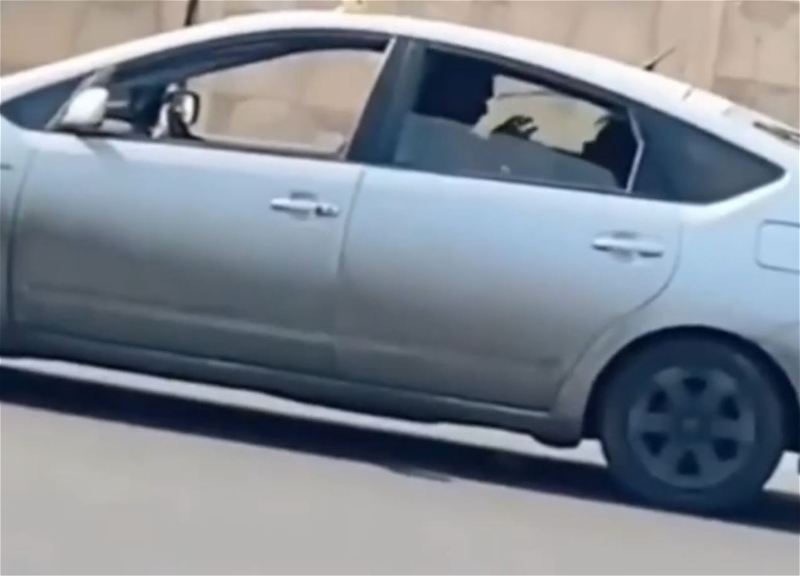 Спор в автомобиле: водитель начал распускать руки в отношении пассажирки – ВИДЕО