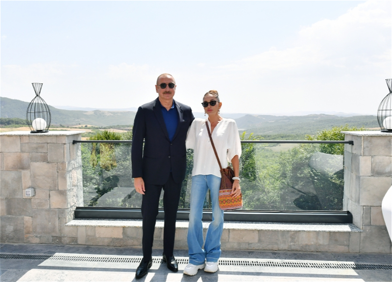 İlham Əliyev və Mehriban Əliyeva “Basqal Resort & Spa” otelinin açılışında iştirak ediblər - YENİLƏNİB