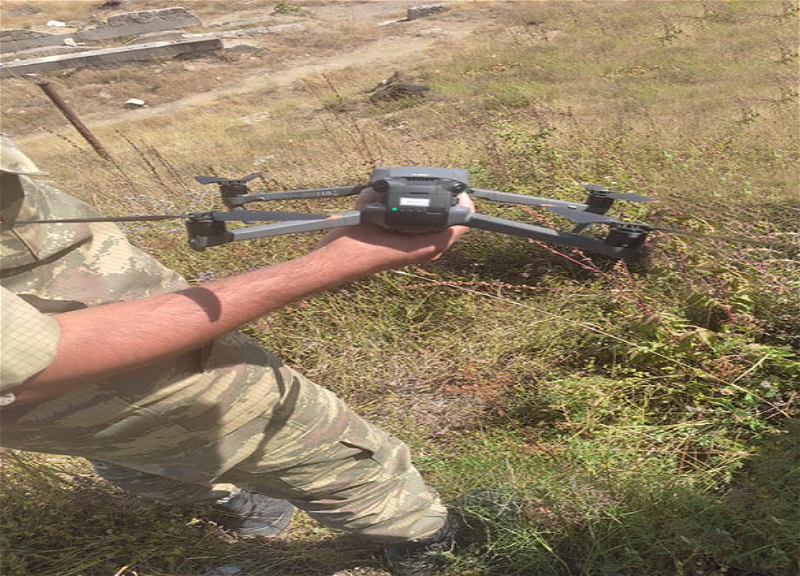 MN: “Şuşada erməni silahlılarına məxsus kvadrakopter endirilib” - FOTO - VİDEO