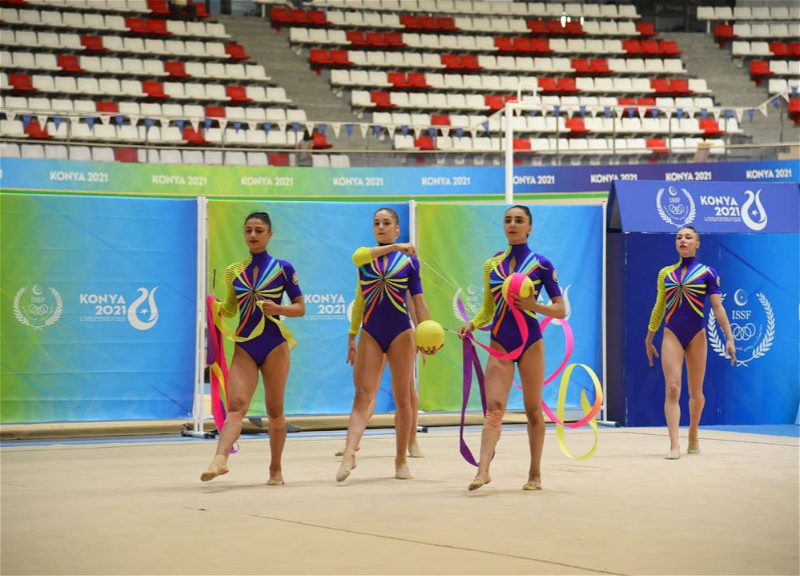 Азербайджан завоевал золото Исламиады в художественной гимнастике - ФОТО