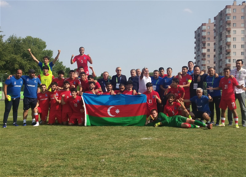 Сборная Азербайджана по футболу – бронзовый призер Исламиады – ОБНОВЛЕНО