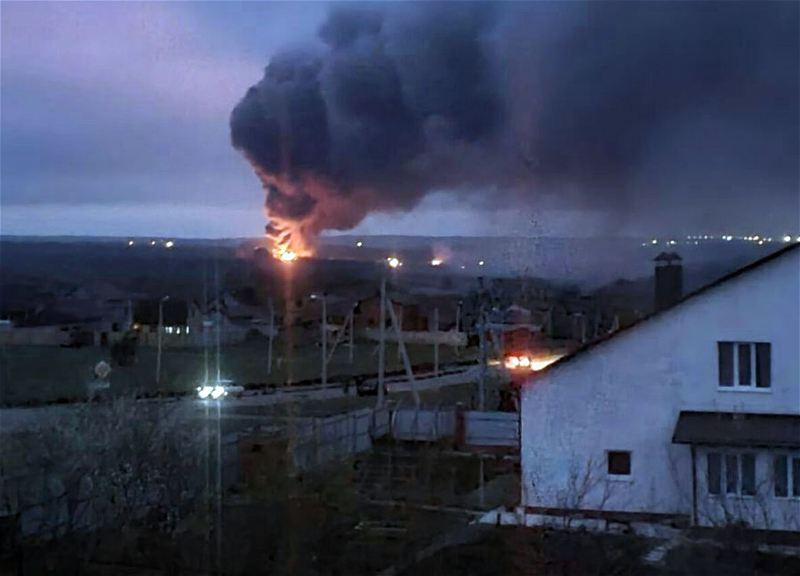 В соседней с Украиной Белгородской области РФ локализовали пожар на складе боеприпасов