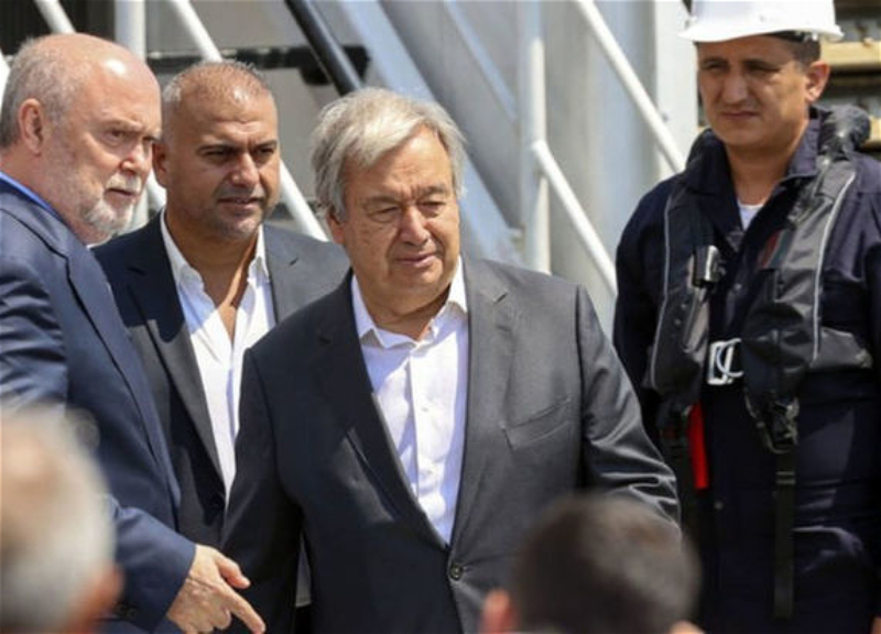 Генсек ООН находится с визитом в Турции
