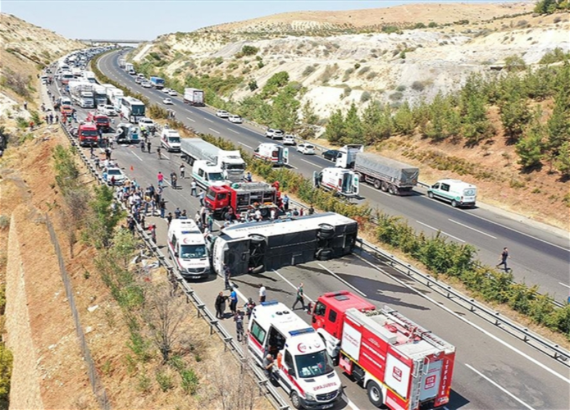 Установлена причина трагической дорожной аварии в Газиантепе