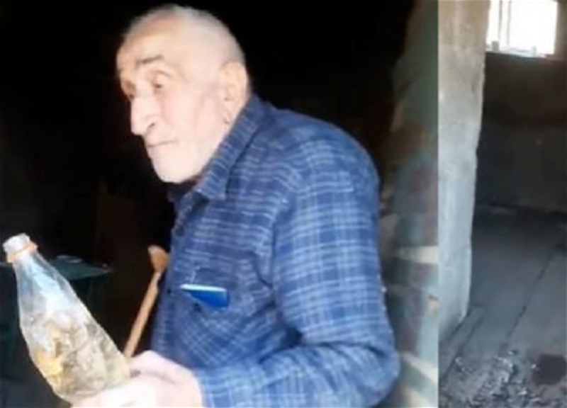 Старый – не всегда мудрый, или О том, как пожилой армянин сжег свой дом в Забухе - ВИДЕО
