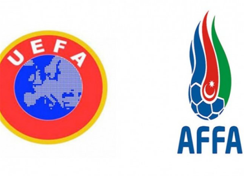 Руководство АФФА на мероприятии УЕФА