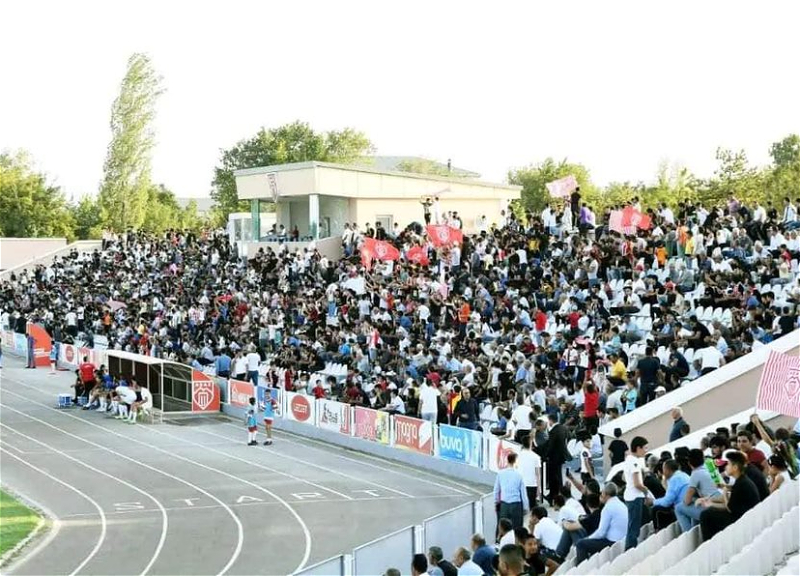 Стадион в Нахчыване собрал полные трибуны в первом матче чемпионата – ФОТО