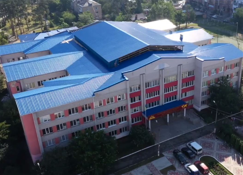 SOCAR приняла участие в восстановлении школы в городе Ирпень - ВИДЕО
