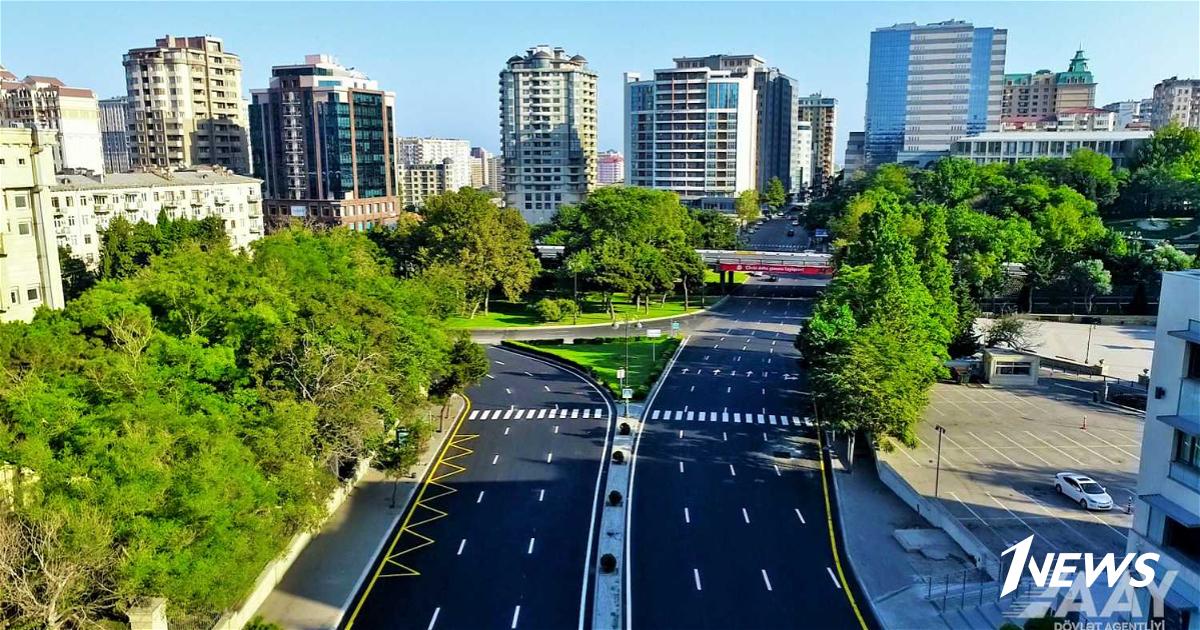 Завершились ремонтные работы на Тбилисском проспекте - ФОТО | 1news.az ...