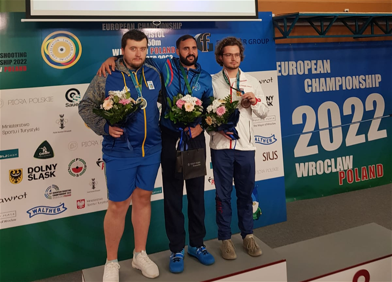 Азербайджанский стрелок Руслан Лунёв стал чемпионом Европы
