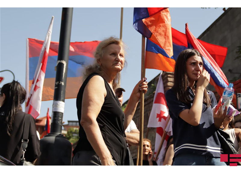 Провалилась попытка армян провести шествие в Тбилиси - ФОТО - ОБНОВЛЕНО