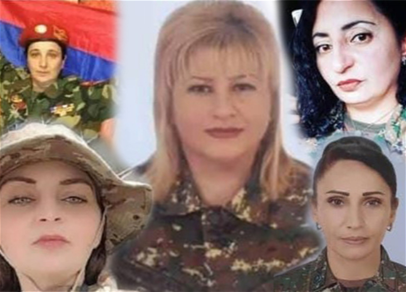 Ermənistanın zərərsizləşdirilən qadın hərbçilərinin fotoları yayıldı