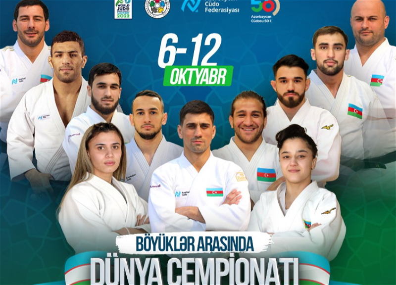 Стал известен состав сборной Азербайджана по дзюдо на чемпионат мира