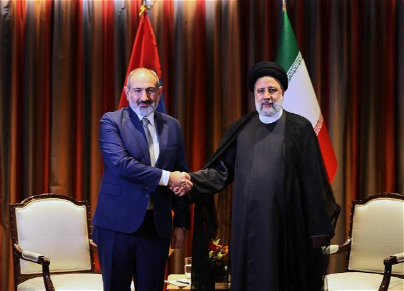 Раиси на встрече с Пашиняном: Связь Ирана с Арменией не должна подвергаться опасности - ВИДЕО