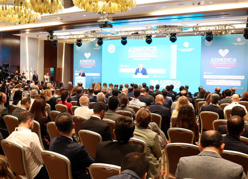 В Баку состоялась церемония открытия «Азербайджано-турецкого медицинского бизнес-форума и выставки» - ФОТО