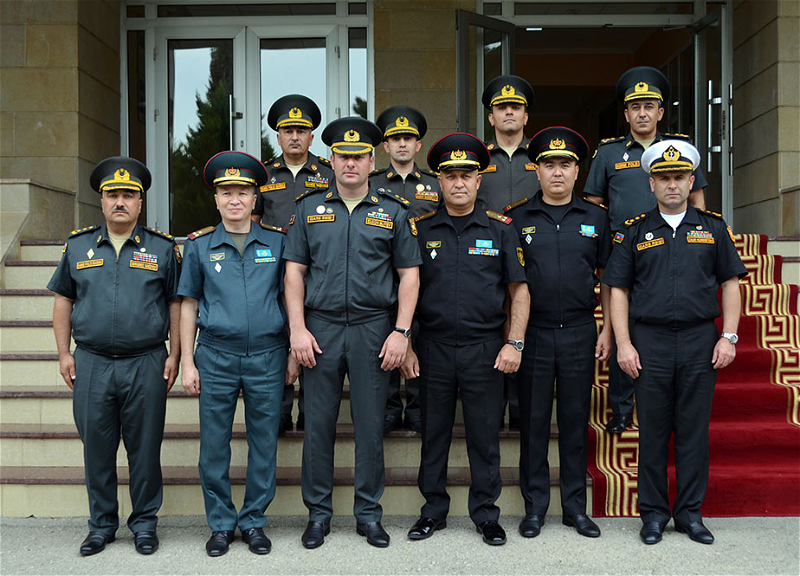 Делегация Казахстана посетила Управление военной полиции Минобороны Азербайджана - ФОТО