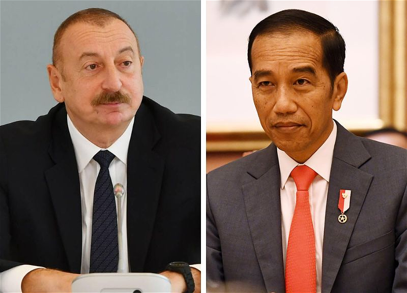 Президенты Азербайджана и Индонезии обменялись поздравительными посланиями