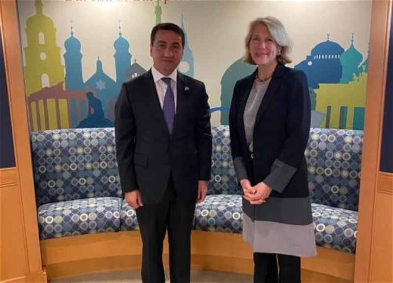 Хикмет Гаджиев встретился с помощником госсекретаря США - ФОТО