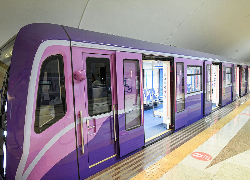 Бакинское метро в следующем месяце запустит два новых поезда на ветке Ази Асланов – Дарнагюль
