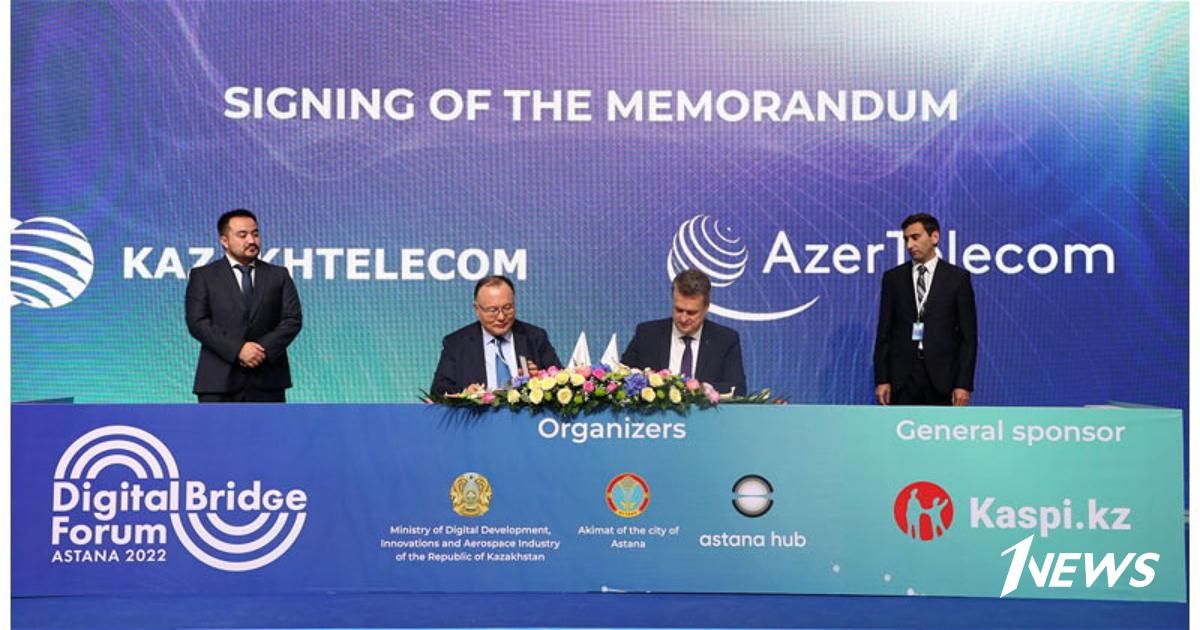 AzerTelecom и «Казахтелеком» подписали меморандум о стратегическом ...