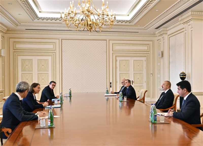 Президент Азербайджана принял советника Кабинета Президента Франции