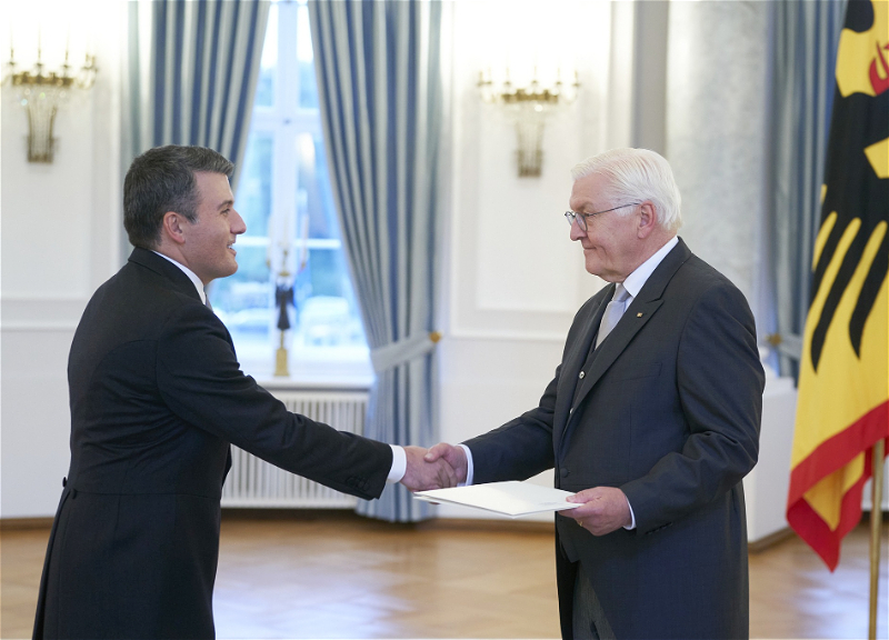 Посол Азербайджана вручил верительные грамоты Президенту Германии - ФОТО - ВИДЕО