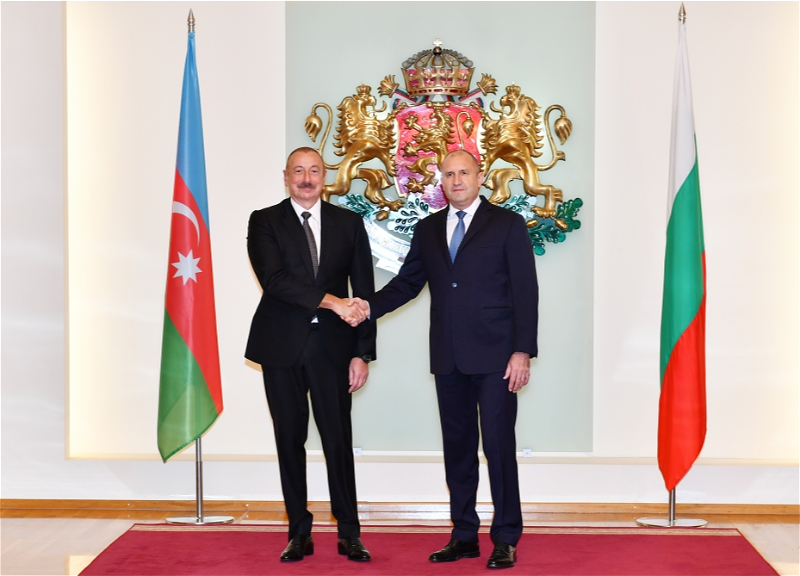 Ильхам Алиев и Румен Радев провели встречу один на один - ФОТО