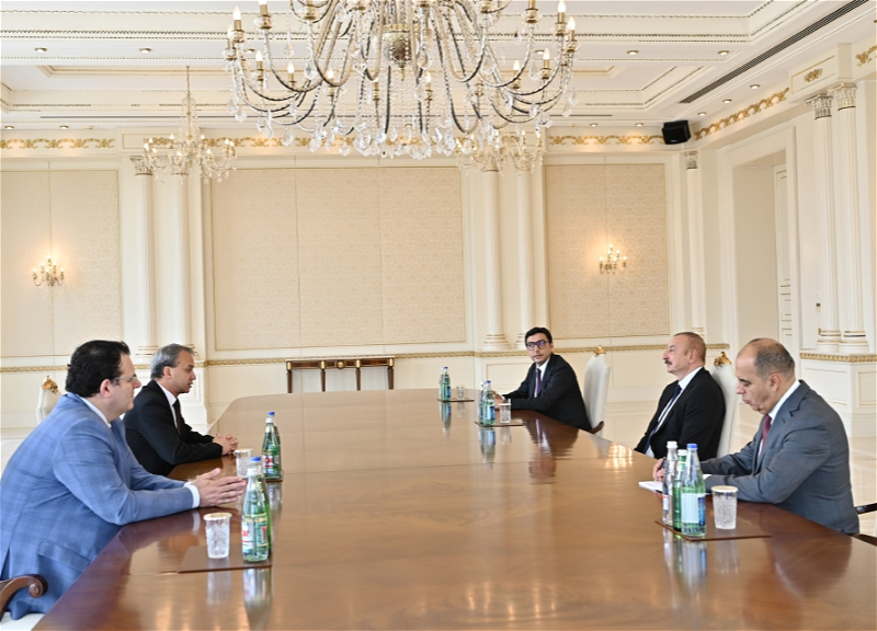 Ильхам Алиев принял президента Международной шахматной федерации