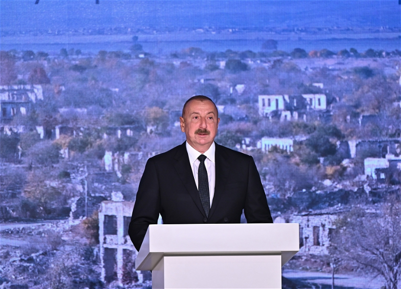 Ильхам Алиев сообщил, что в Карабахе и Восточном Зангезуре будет построено 33 туннеля и 84 новых моста
