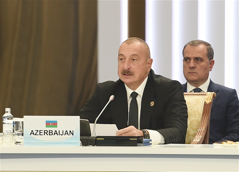 Ильхам Алиев: Ответственность за военные провокации на границе ложится на военно-политическое руководство Армении