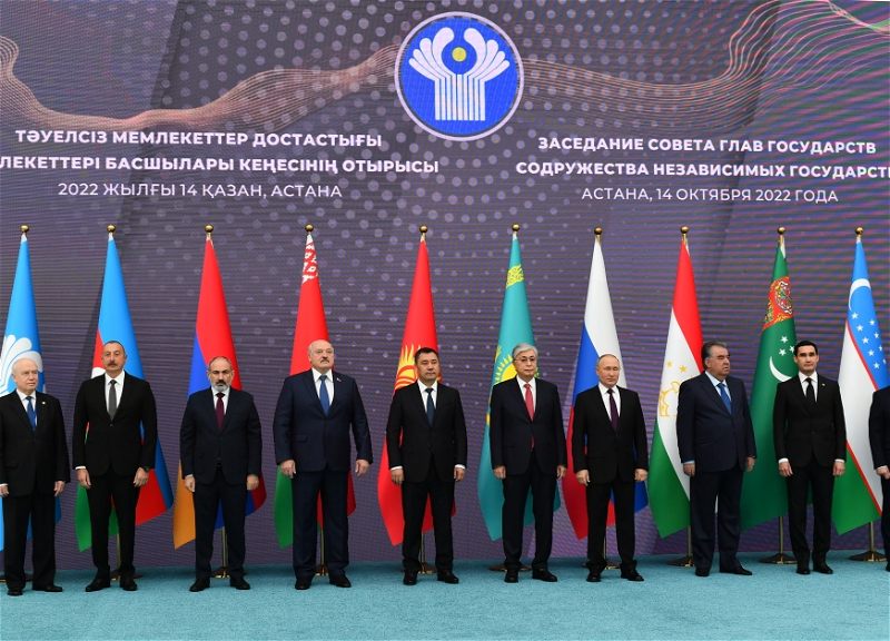 Президент Азербайджана принял участие в заседании Совета глав государств СНГ - ФОТО - ВИДЕО