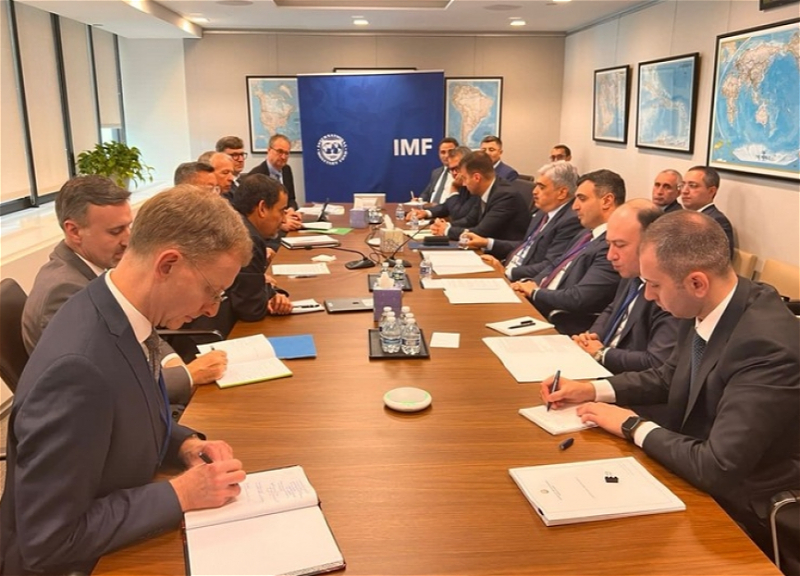 Азербайджан обсудил перспективы сотрудничества с Международным валютным фондом