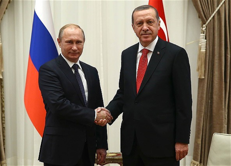 Putin Ərdoğana başsağlığı verib