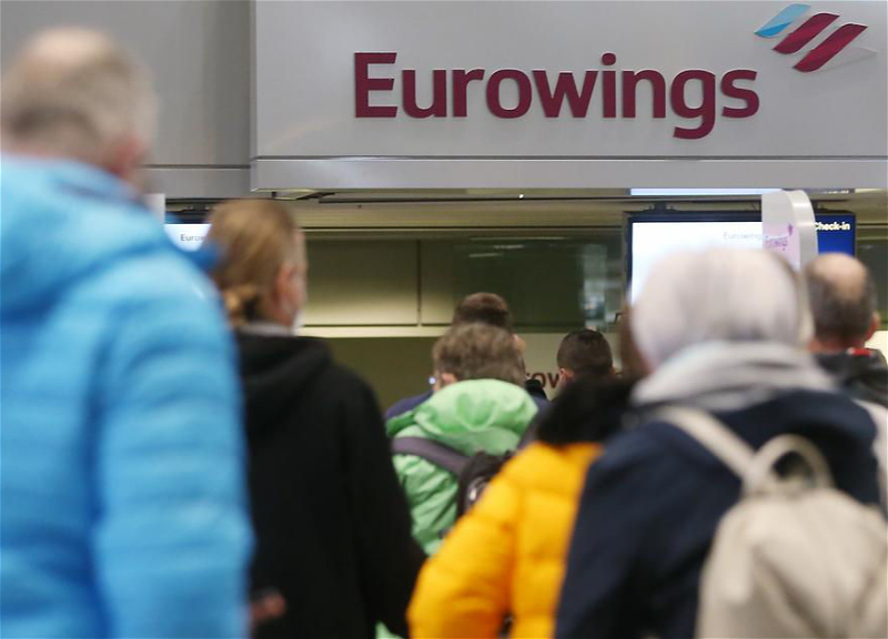 В Германии началась трехдневная забастовка пилотов Eurowings