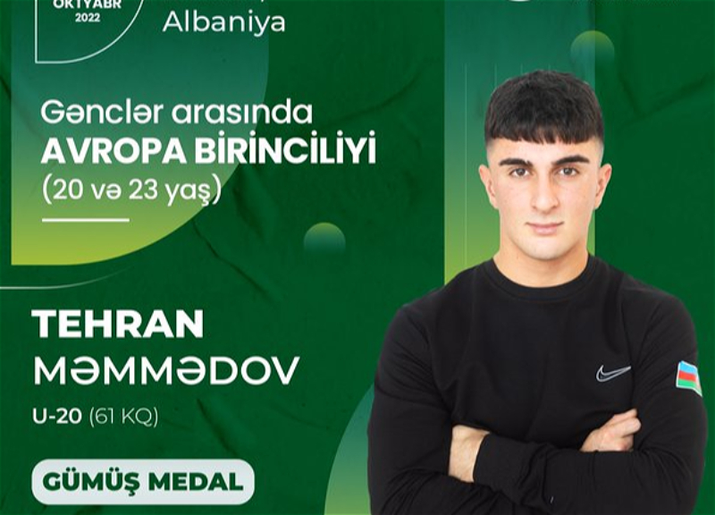 Азербайджанский тяжелоатлет взял три медали на чемпионате Европы
