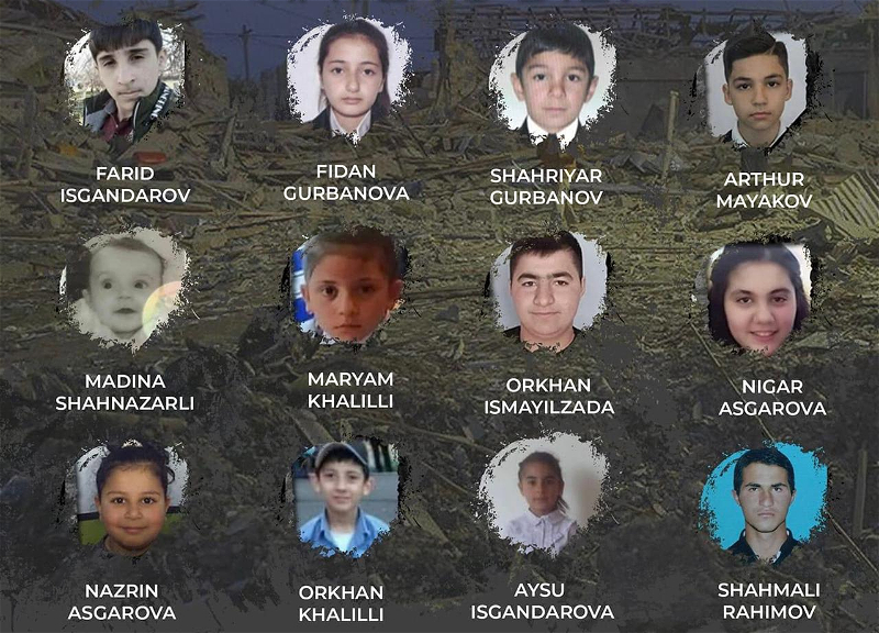 МИД Азербайджана о детях, ставших жертвами армянских обстрелов