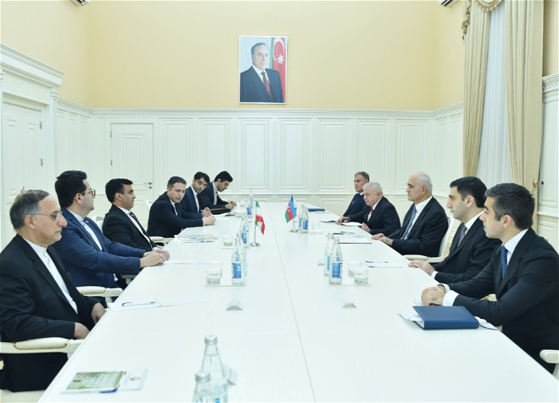 Şahin Mustafayev İranın Vitse-prezidenti ilə görüşüb