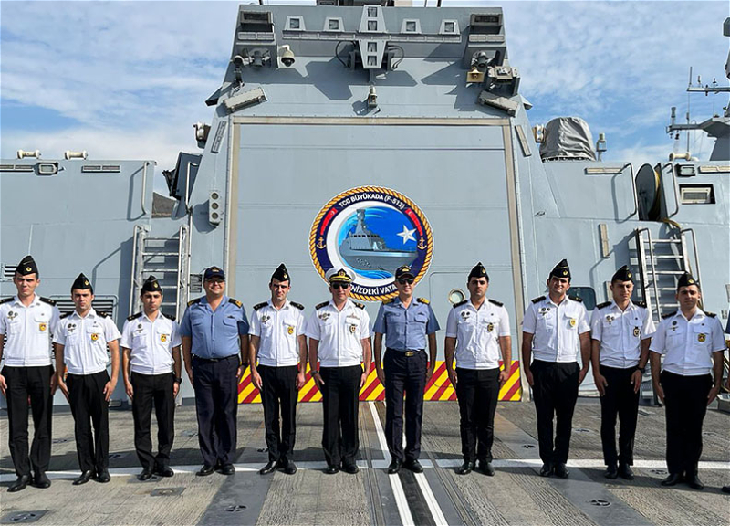 Военные моряки Азербайджана приняли участие в учениях в Турции - ФОТО