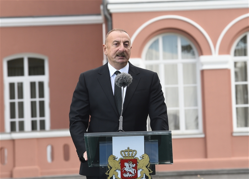 Ильхам Алиев: Дружественные отношения с Грузией создают возможности для транзита