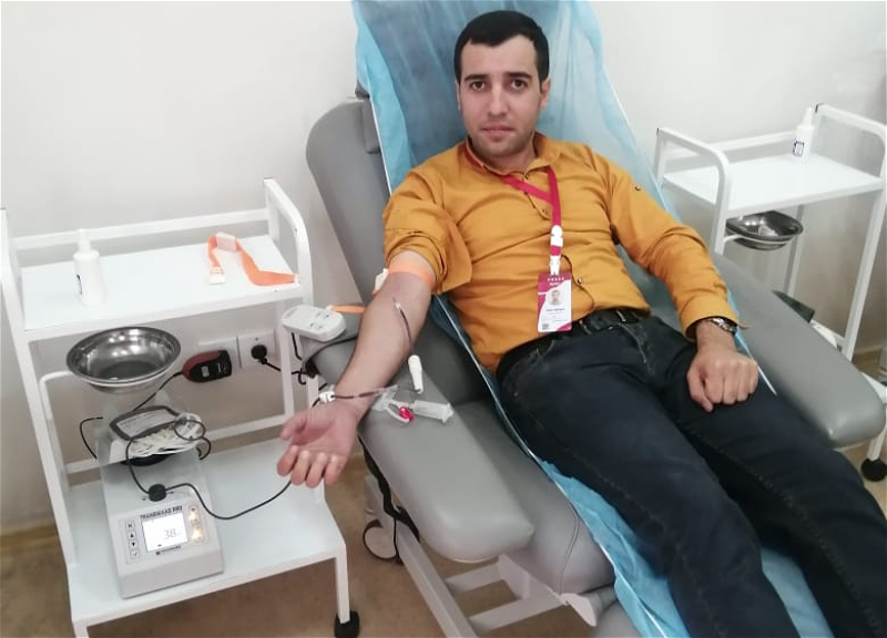 «Одна кровь, одна душа»: Азербайджан и Турция провели акцию по сдаче крови – ФОТО