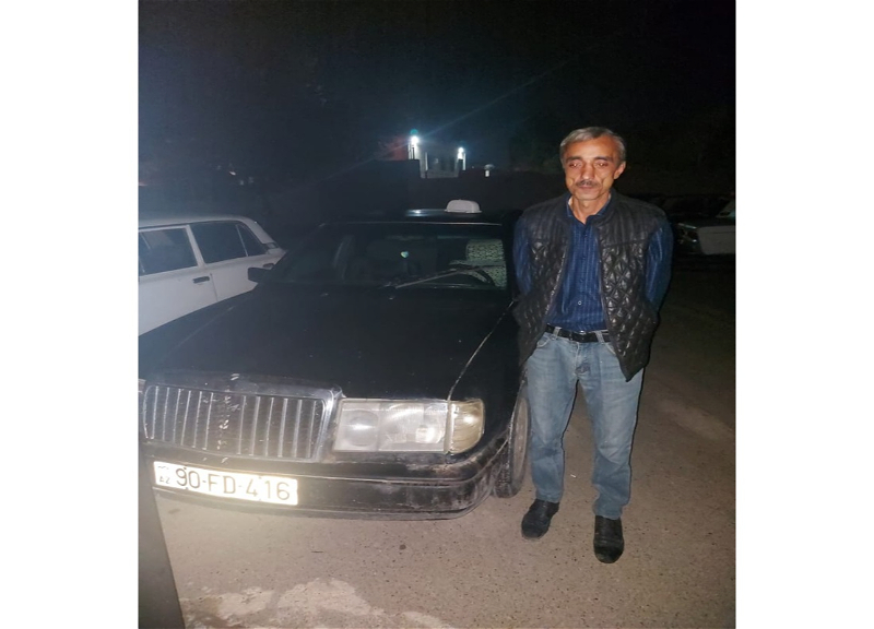 Sabirabadda narkotik istifadə edən taksi sürücüsü saxlanılıb