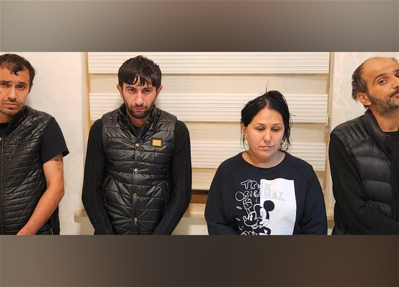 В поселке Бадамдар задержаны 4 наркоторговца - ФОТО - ВИДЕО